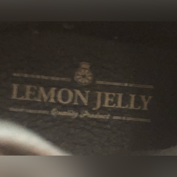 LEMON JELLEY Anlke Boots Sprarkly Shiny Rain Boots Size 40 or An 8/8.5 GUC - Picture 4 of 11